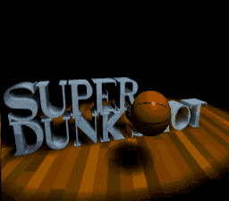 Super Dunk Shot Title Screen